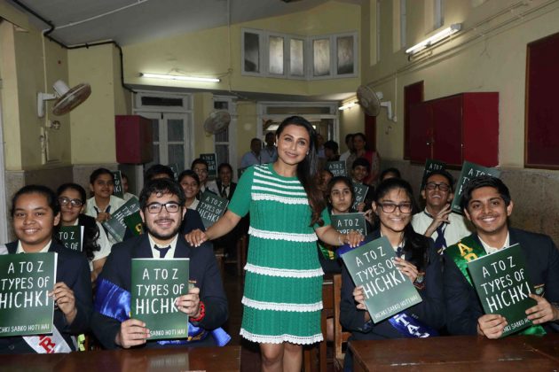 Rani Mukerji Releases Song Oye Hichki at her School 11