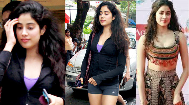 జాన్విని చూసి ఎగబడ్డ పిల్లలు 1 1a