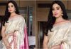 Janhvi Kapoor Wears Sridevi Saree
