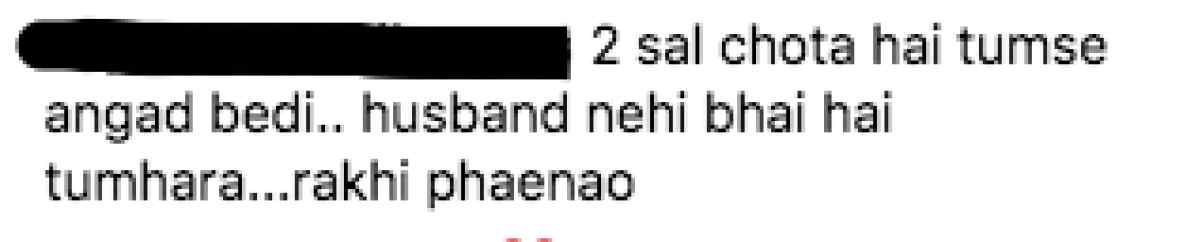 Neha Dhupia Hits Back At Troller For Rakhi Advice 2 neha trolled