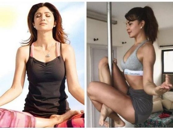 Celebs Doing Yoga During Yoga Day Photos 2