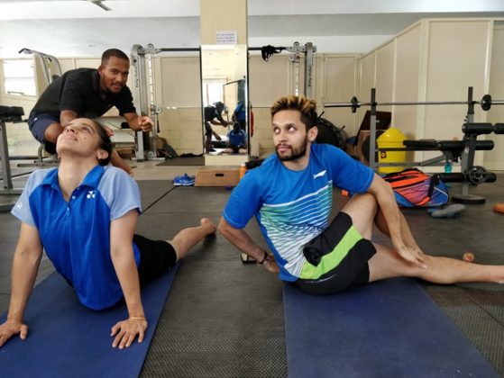 Celebs Doing Yoga During Yoga Day Photos 7