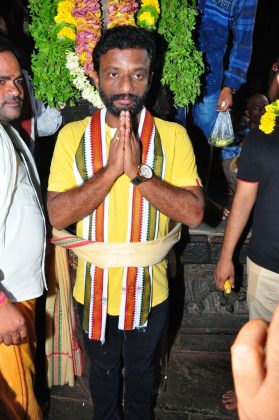 Chinna Babu movie team at Simhachalam Temple 10