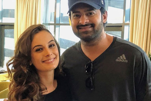 This Actress Is All Praise For Prabhas 1 Evelyn Sharma prabhas saaho