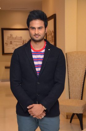 Sudheer Babu at Sammohanam Movie Sucess meet 7