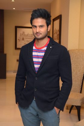 Sudheer Babu at Sammohanam Movie Sucess meet 8