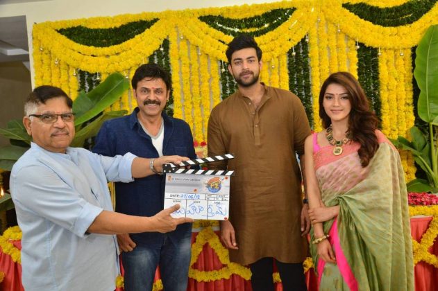 Victory Venkatesh Varun Tejs F2 Movie Launch Photos 27