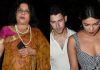 Nick Jonas Meets Priyanka Mother Madhu Chopra Priyanka Chopra Nick Jonas Mother Madhu