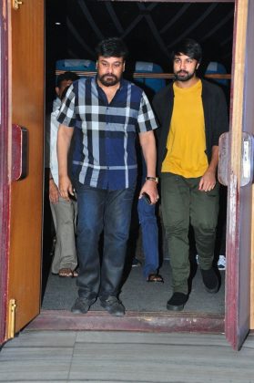 Megastar Chiranjeevi Watched Vijetha3