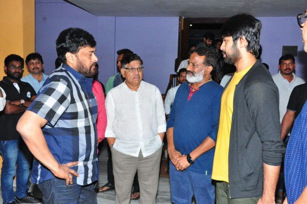 Megastar Chiranjeevi Watched Vijetha4