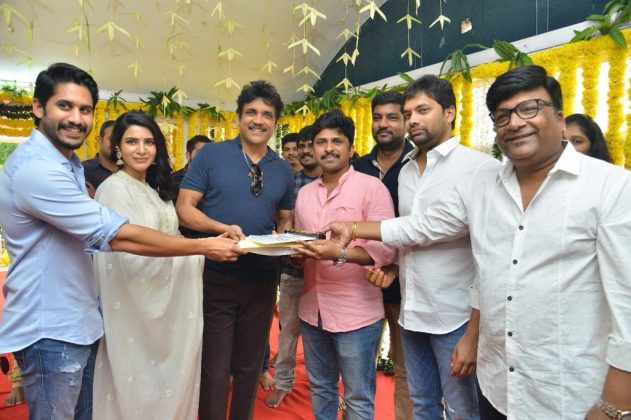 Naga Chaitanya Samantha New Movie Opening 1