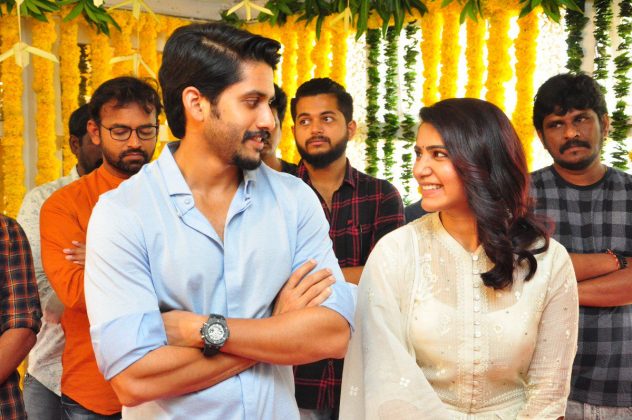 Naga Chaitanya Samantha New Movie Opening 8