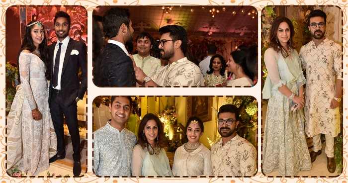 Shriya bhupal anindith sangeet ceremony