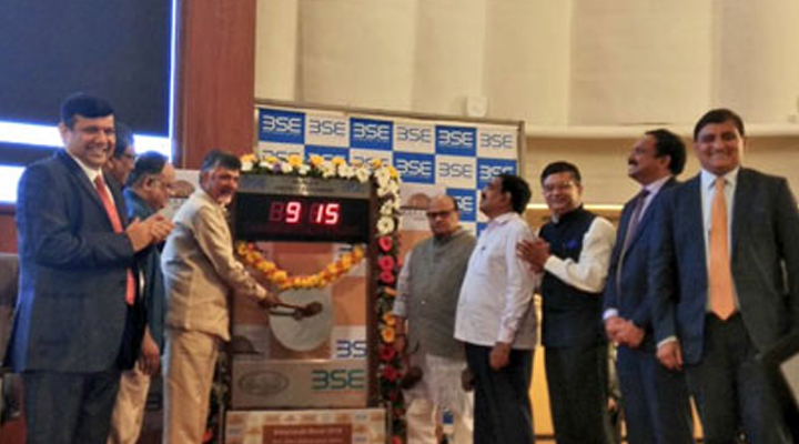 బాంబే స్టాక్ ఎక్స్ఛేంజ్లో అమరావతి బాండ్లు 1 11 18