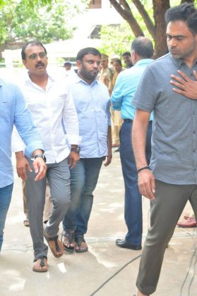 Celebs politicians arrive at Harikrishna residence 12