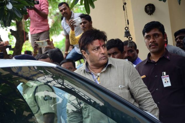 Celebs & Politicians Arrive At Harikrishna Residence