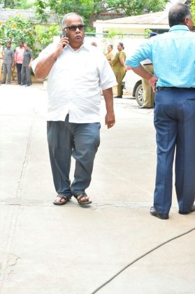Celebs politicians arrive at Harikrishna residence 15