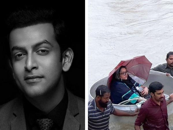 Prithviraj Mother Rescued
