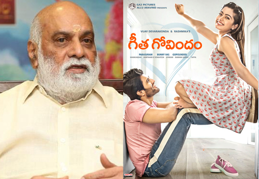 Raghavendra Rao's Controversial Comments On Geetha Govindam 1 Raghavendra Rao Geetha Govindam
