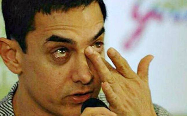 aamir khan cry