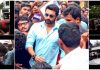 Fans Mob Suriya In Rajahmundry