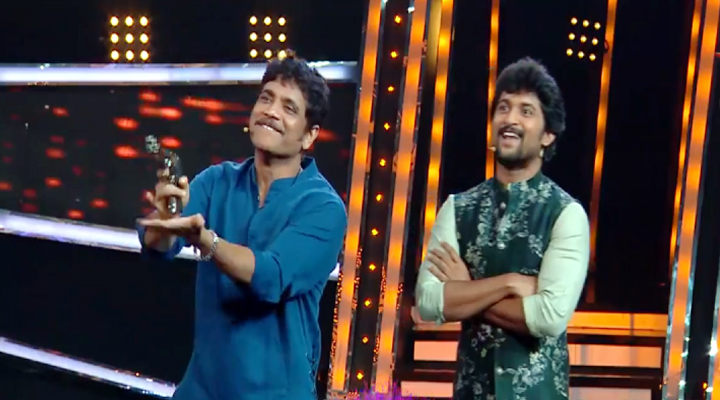 బిగ్బాస్ లో నాగ్ తుపాకీ గురి పెట్టి.. నానిని ఎవరో ఇబ్బంది పెడుతున్నారట..! 2 7 22