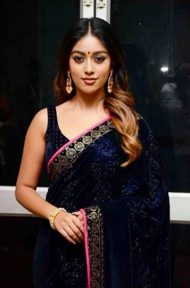 Anu Emmanuel At Shailaja Reddy Alludu Movie Pre Release Event 1