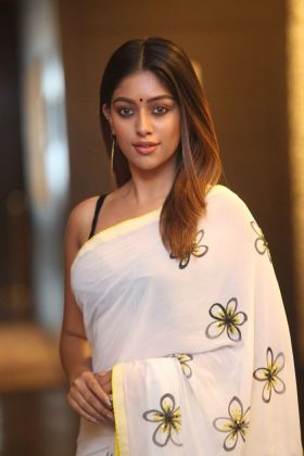 Anu Emmanuel Looking Beautiful In Saree 9