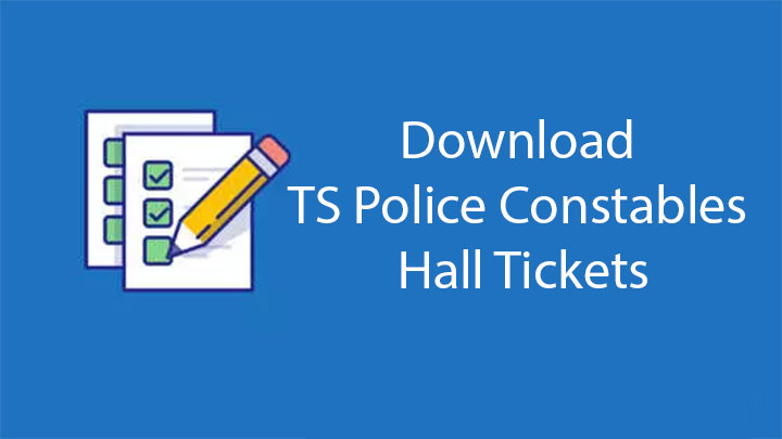 Download TS Police Constables Hall Tickets