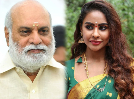 Sri Reddy comments Raghavendra Rao