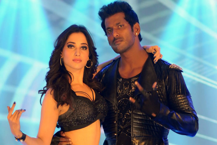 Tamannaah To Romance Vishal Again! 1 Tamanna Vishal sundar c