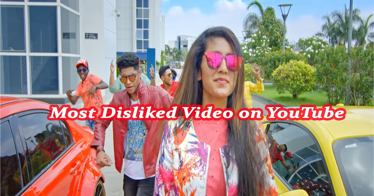 priya prakash dislike song freak penne disliked video