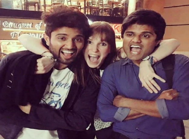 Vijay Deverakonda's Girlfriend Spotted With His Family 2 Vijay Deverakonda brother and virginie