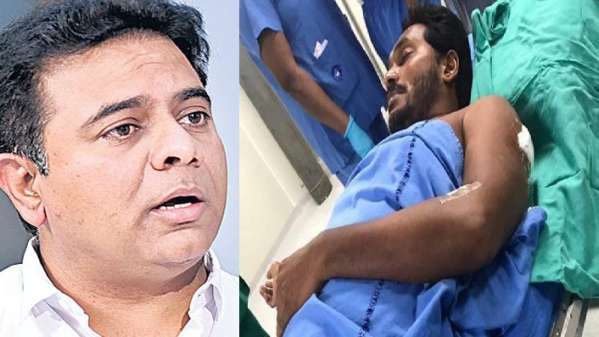 KTR condemns YS Jagan attack