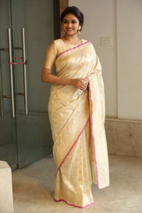 Keerthy At Pandem Kodi 2 Trailer Launch Event 8