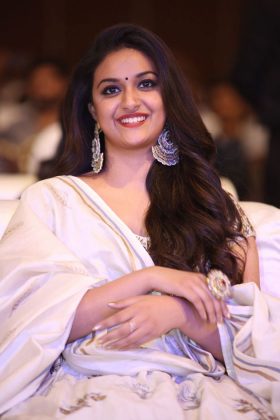 Keerthy Suresh At Pandem Kodi 2 Audio Launch 10