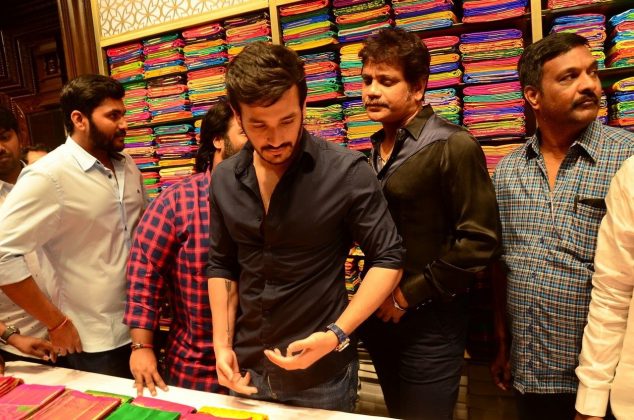 Nagarjuna And Akhil Launched South India Shopping Mall 2