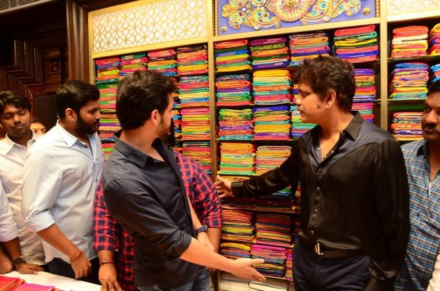 Nagarjuna And Akhil Launched South India Shopping Mall 3