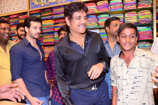 Nagarjuna And Akhil Launched South India Shopping Mall 5