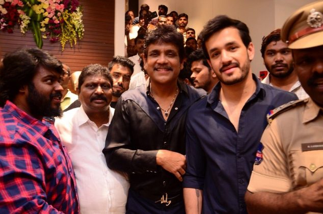 Nagarjuna And Akhil Launched South India Shopping Mall At Abids Images