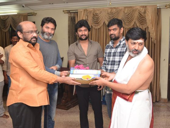 Nani’s Jersey Movie Pooja Ceremony Images