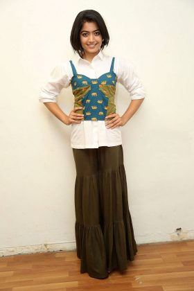 Rashmika Mandanna At DevaDas Grand Success Meet 10