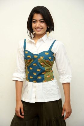 Rashmika Mandanna At DevaDas Grand Success Meet 11