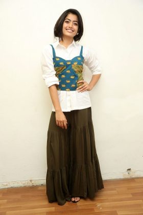 Rashmika Mandanna At DevaDas Grand Success Meet 13