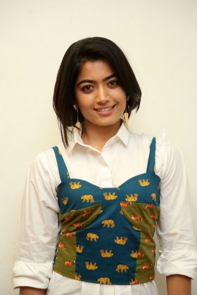 Rashmika Mandanna At DevaDas Grand Success Meet 15