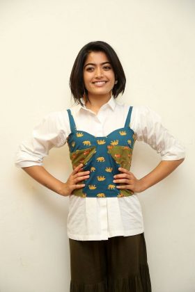 Rashmika Mandanna At DevaDas Grand Success Meet 17