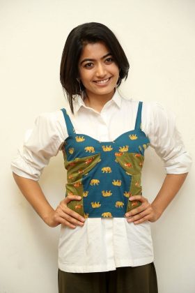 Rashmika Mandanna At DevaDas Grand Success Meet 2