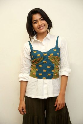 Rashmika Mandanna At DevaDas Grand Success Meet 3