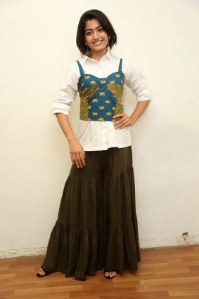 Rashmika Mandanna At DevaDas Grand Success Meet 5