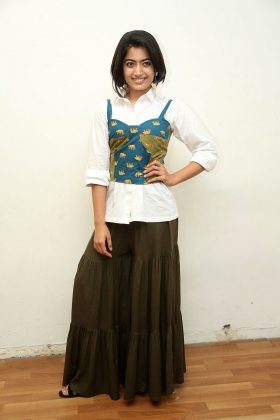 Rashmika Mandanna At DevaDas Grand Success Meet 7